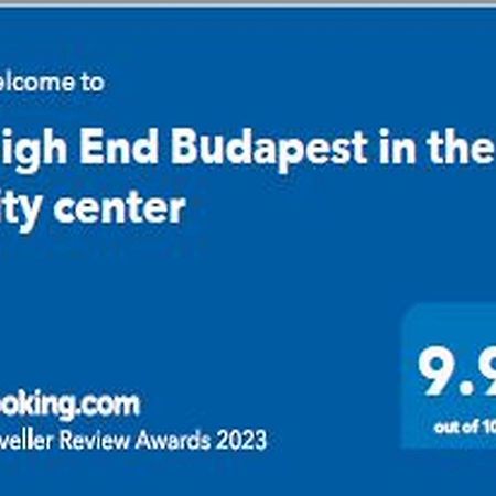 High End Budapest In The City Center Buitenkant foto